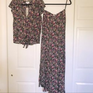 XIX PALMS Festival Blouse & Maxi Skirt